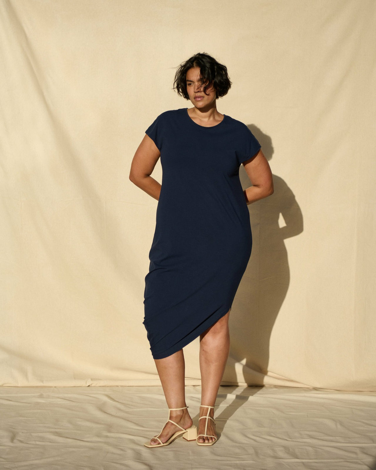 Iconic Geneva Dress - Midnight | Universal Standard