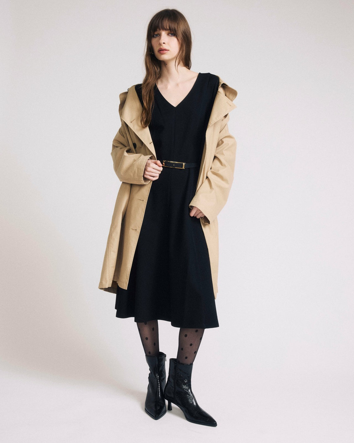 Lucinda Ponte Midi Dress - Black | Universal Standard