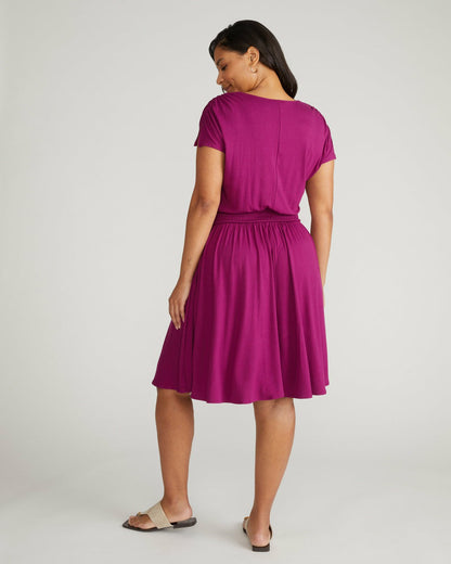 Minetta Liquid Jersey Dress - Rothko Purple | Universal Standard