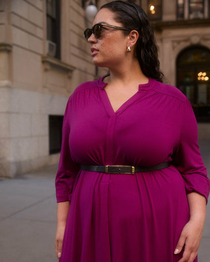 Gramercy Liquid Jersey Dress - Rothko Purple | Universal Standard