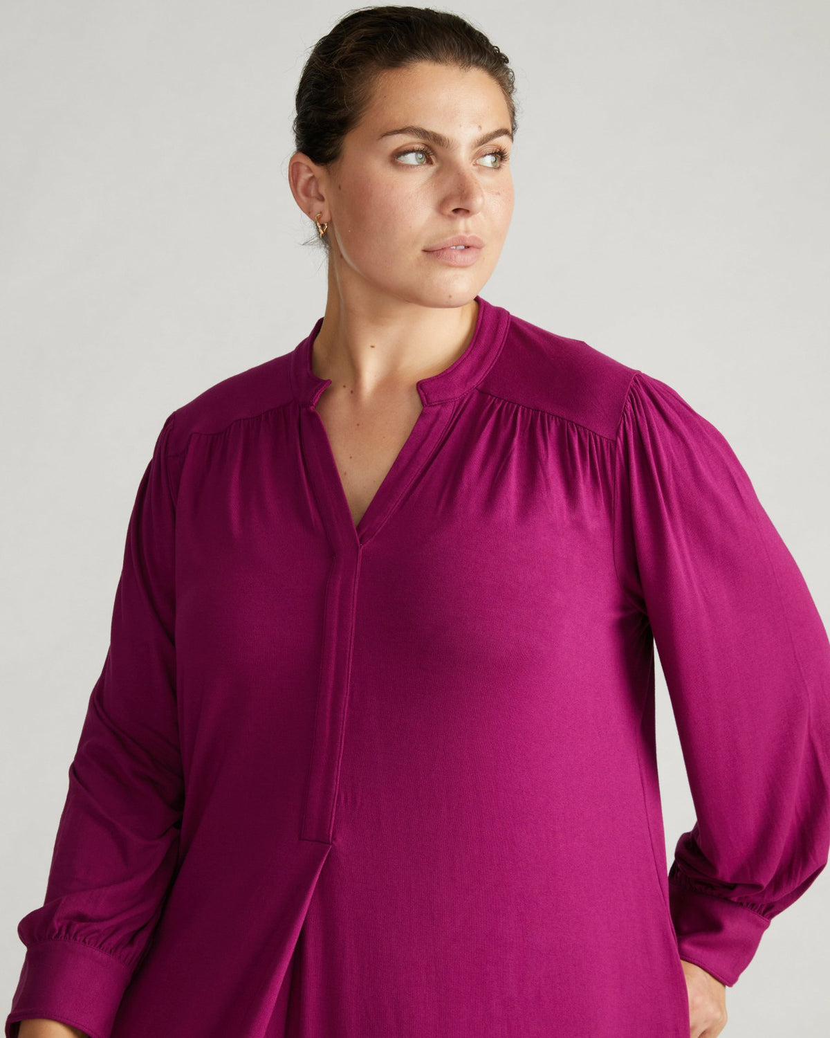 Gramercy Liquid Jersey Dress - Rothko Purple | Universal Standard