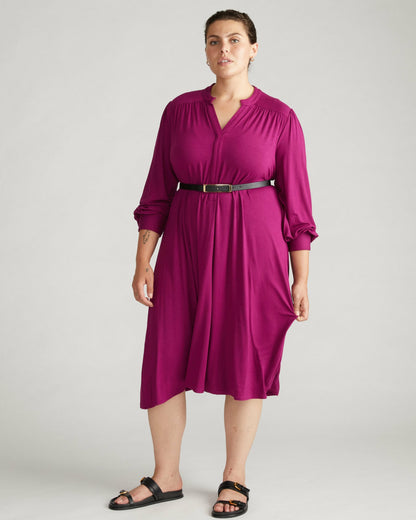 Gramercy Liquid Jersey Dress - Rothko Purple | Universal Standard
