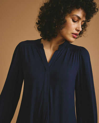 Gramercy Liquid Jersey Dress - Midnight | Universal Standard