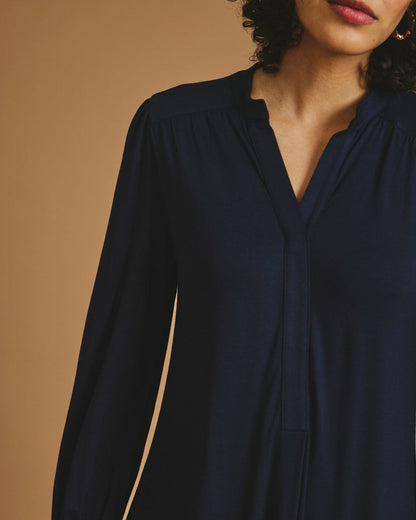 Gramercy Liquid Jersey Dress - Midnight | Universal Standard