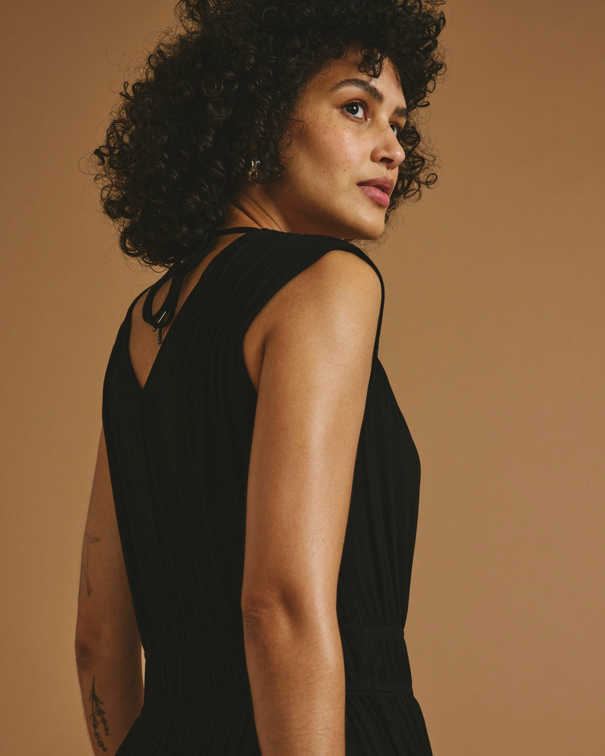 Zoey Liquid Jersey Jumpsuit - Black | Universal Standard