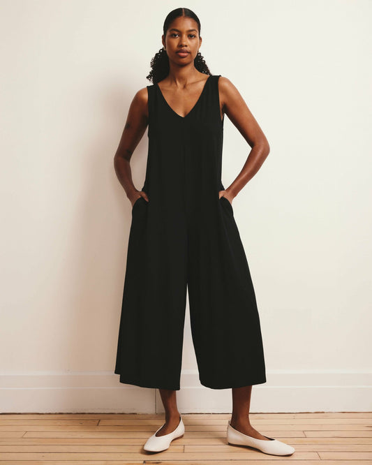 Sunny Divine Jersey Jumpsuit - Black | Universal Standard