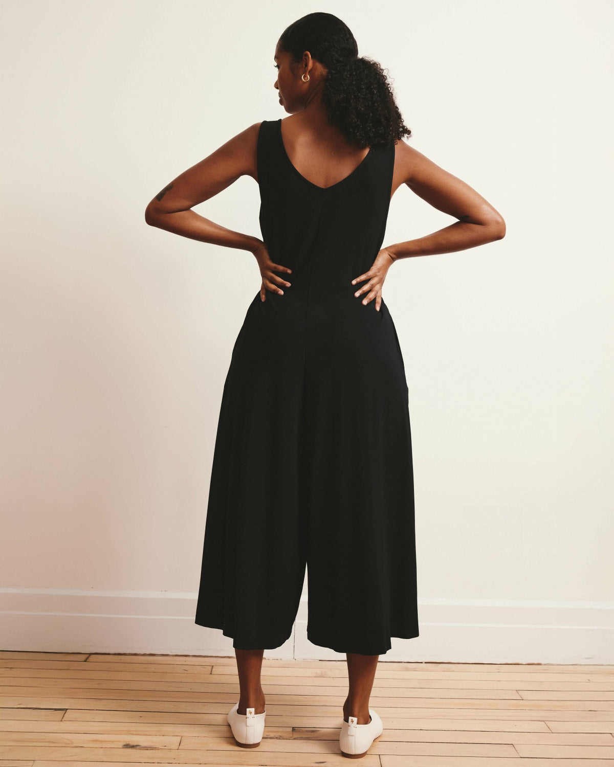 Sunny Divine Jersey Jumpsuit - Black | Universal Standard