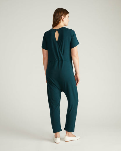 Ilona Lounge Jumpsuit - Deep Sea | Universal Standard
