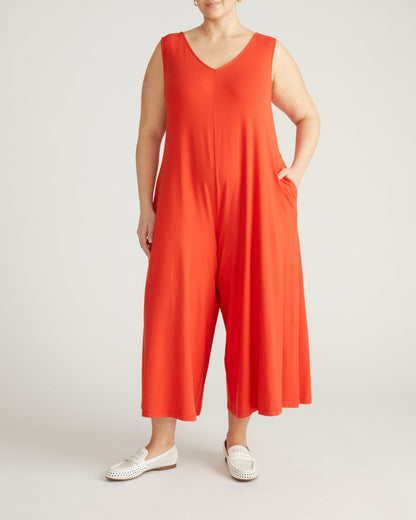 Sunny Divine Jersey Jumpsuit - Shoreline Sunset | Universal Standard
