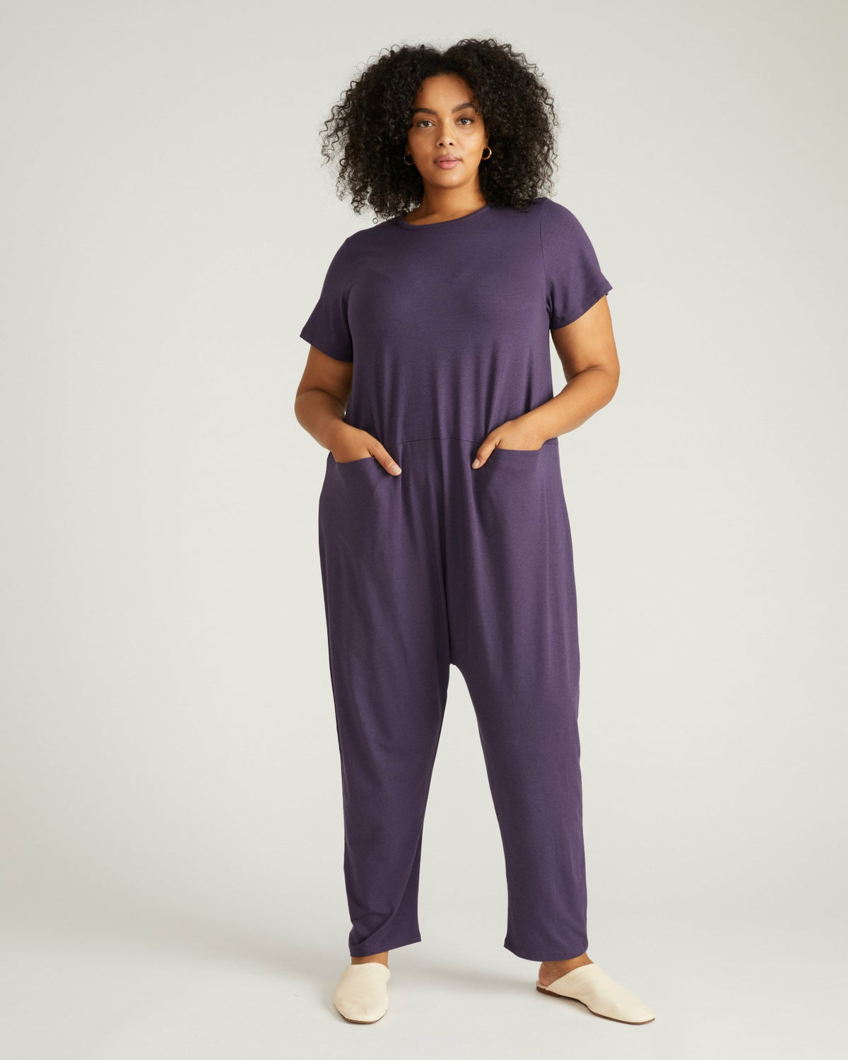 Ilona Lounge Jumpsuit - Anthracite | Universal Standard