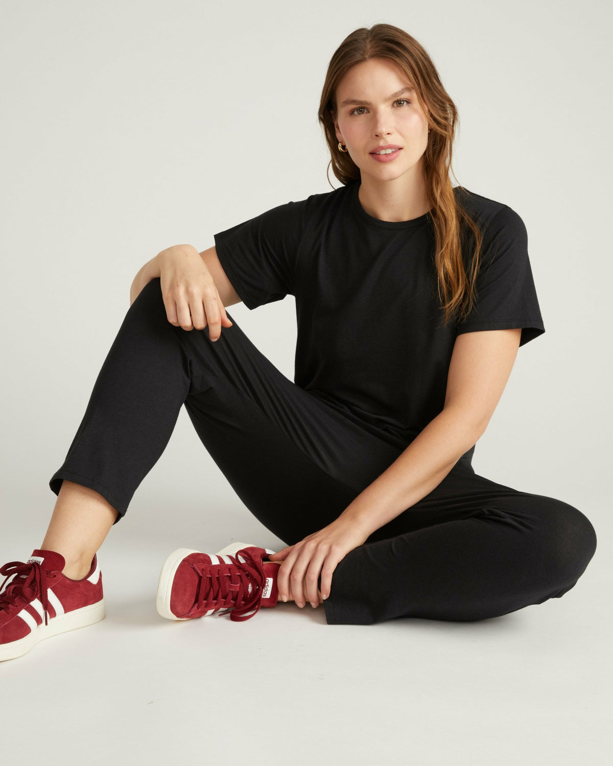 Ilona Lounge Jumpsuit - Black | Universal Standard