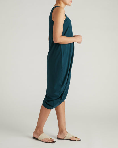Iconic Geneva Tank Dress - Deep Sea | Universal Standard