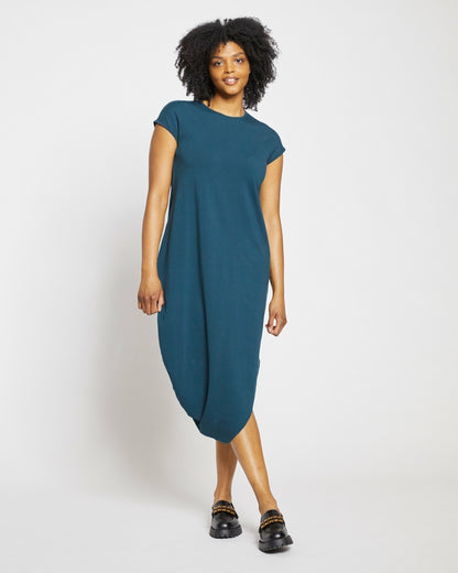 Iconic Geneva Dress - Deep Sea | Universal Standard