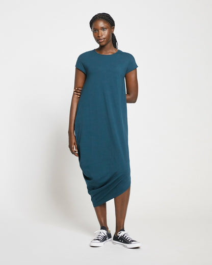 Iconic Geneva Dress - Deep Sea | Universal Standard