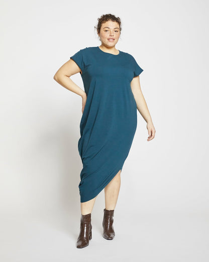 Iconic Geneva Dress - Deep Sea | Universal Standard