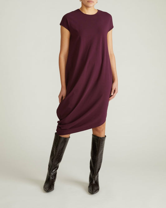 Iconic Geneva Dress - Acai | Universal Standard