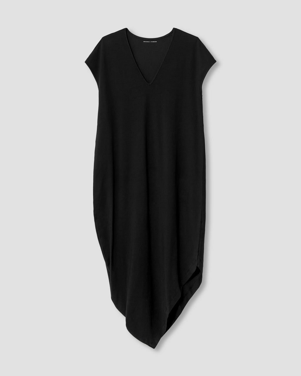 Iconic Geneva V-Neck Dress - Black | Universal Standard