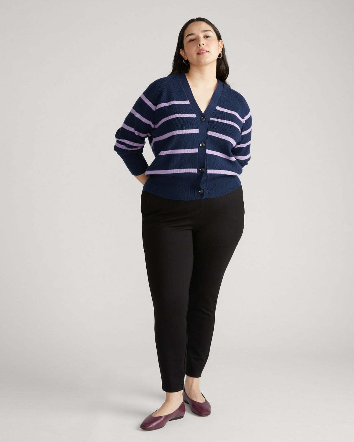 Minimalist Moro Pocket Signature Ponte Pants - Black | Universal Standard