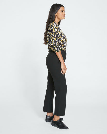 Cigarette Ponte Pants - Black | Universal Standard
