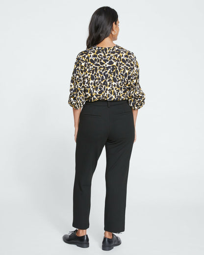 Cigarette Ponte Pants - Black | Universal Standard