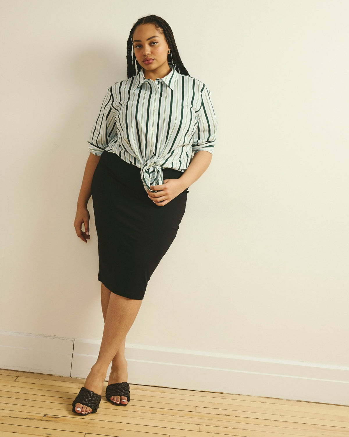 Danube Jersey Skirt - Black | Universal Standard