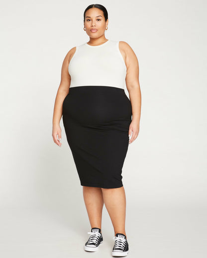 Danube Jersey Skirt - Black | Universal Standard