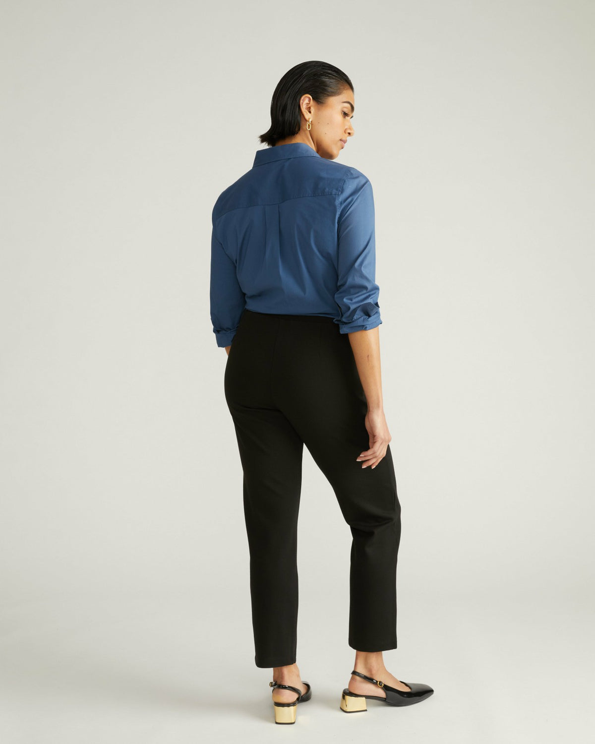 Smart Signature Ponte Pants - Black | Universal Standard