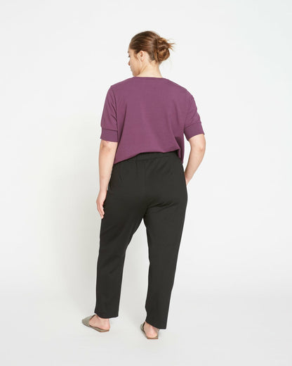 Smart Signature Ponte Pants - Black | Universal Standard