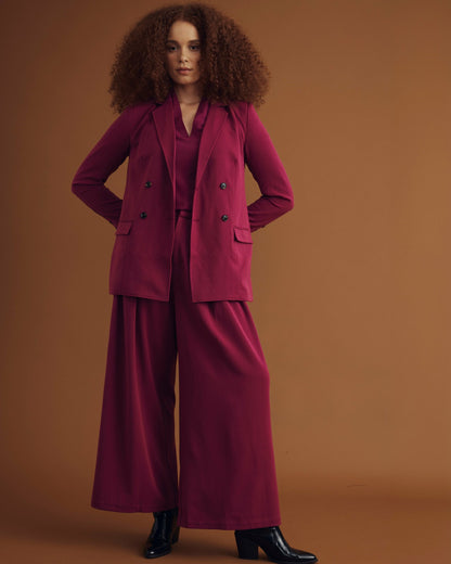 All Day Palais Wide Leg Pants - Goji Berry | Universal Standard