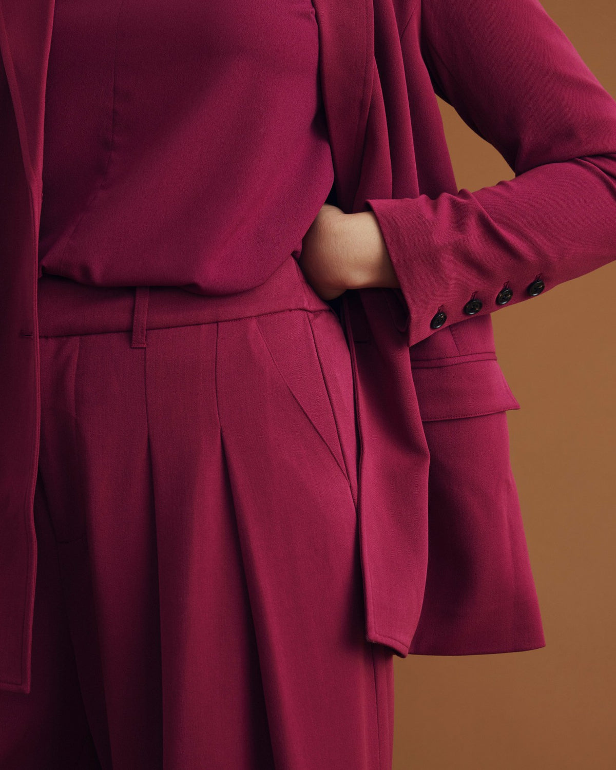 All Day Palais Wide Leg Pants - Goji Berry | Universal Standard