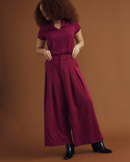 All Day Palais Wide Leg Pants - Goji Berry | Universal Standard