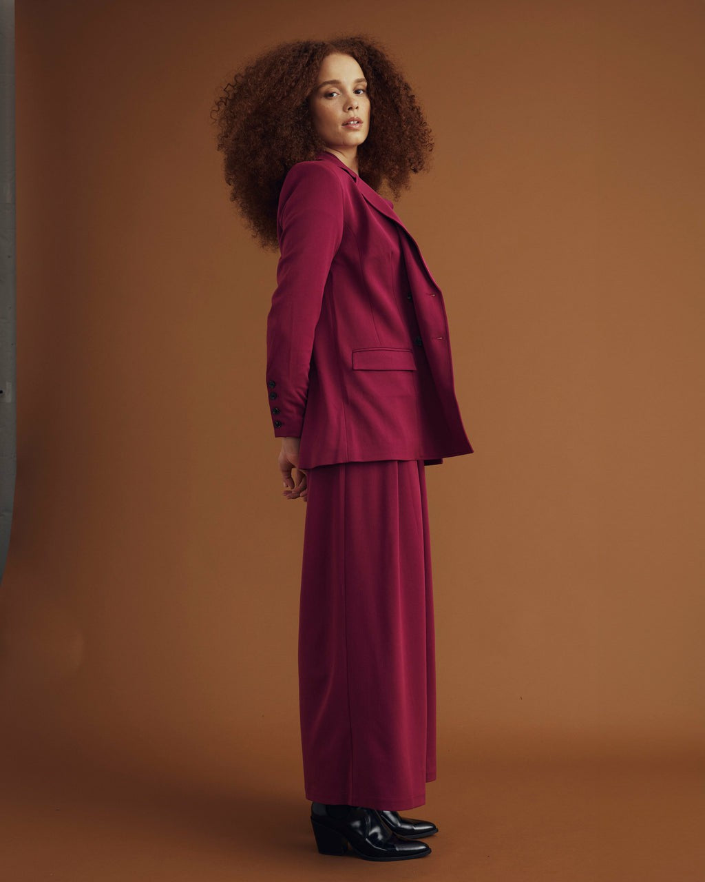 All Day Palais Wide Leg Pants - Goji Berry | Universal Standard