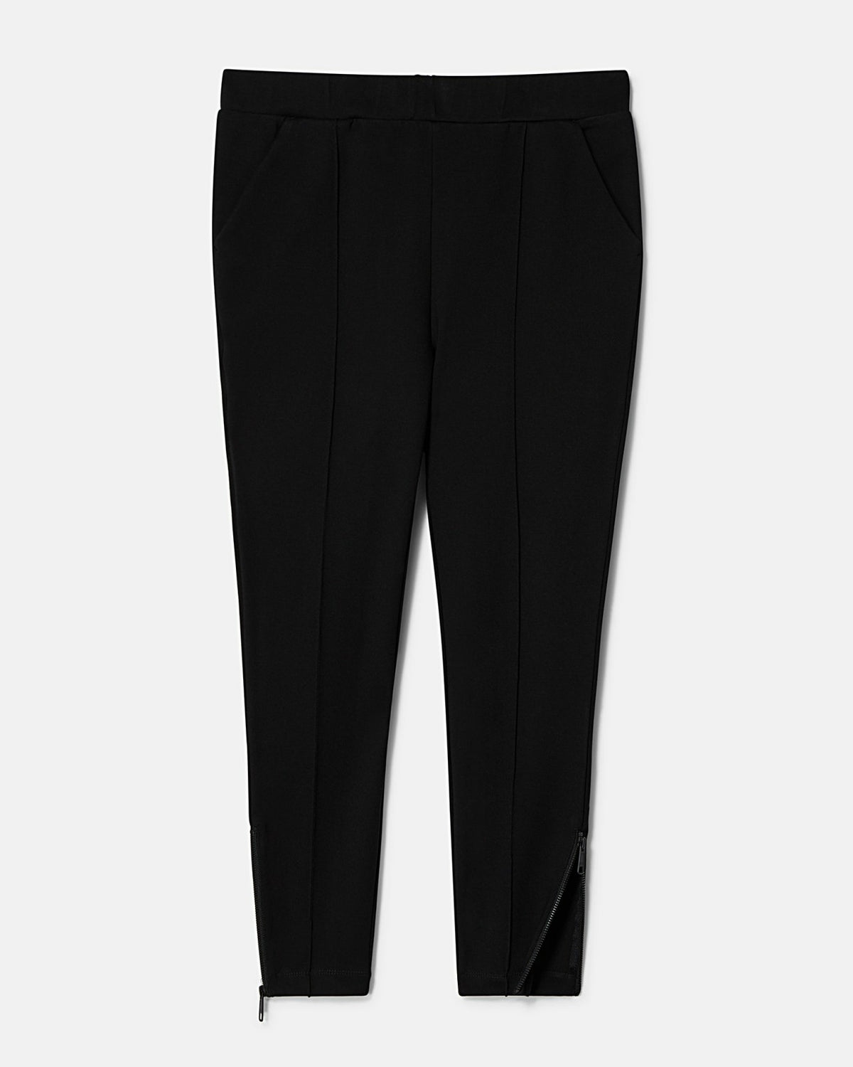 Moro Pintuck Pocket Ponte Pants - Black | Universal Standard