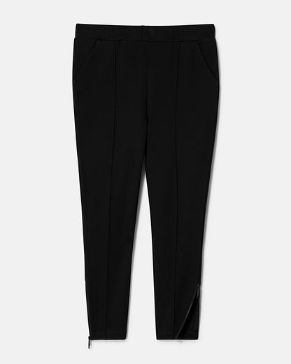 Moro Pintuck Pocket Ponte Pants - Black | Universal Standard