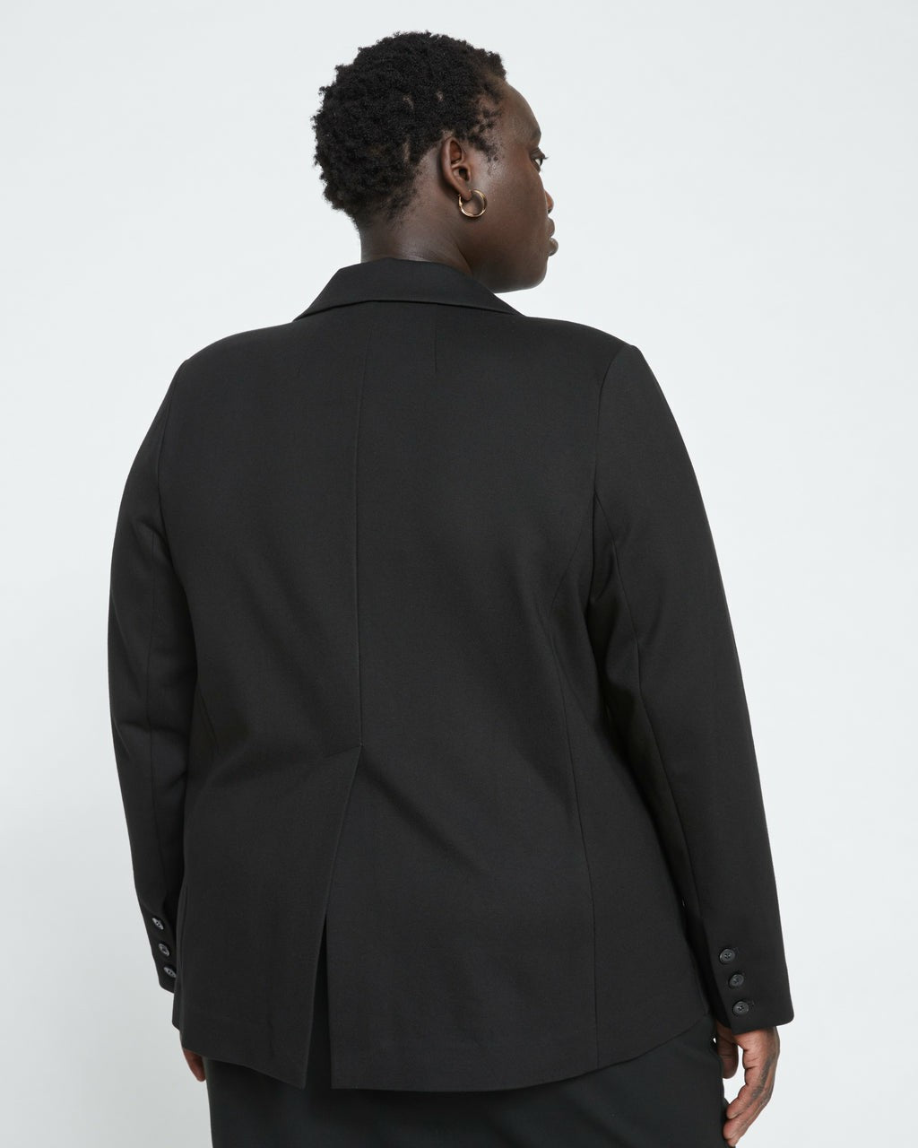 Beas Ponte Blazer - Black | Universal Standard