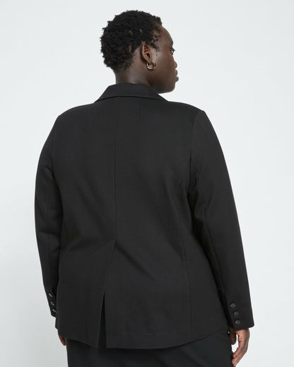 Beas Ponte Blazer - Black | Universal Standard