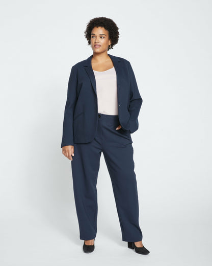 Beas Ponte Blazer - Navy | Universal Standard