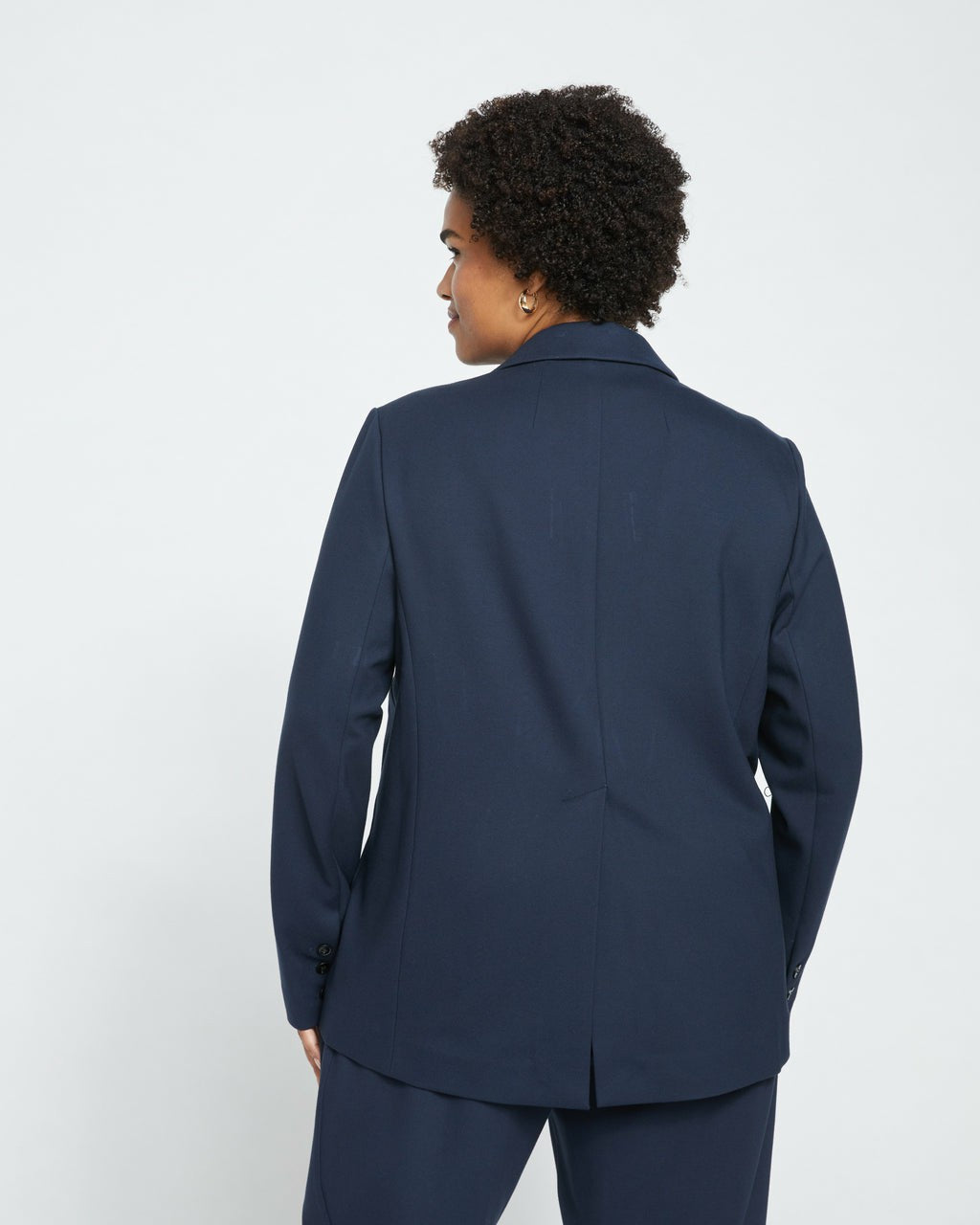 Beas Ponte Blazer - Navy | Universal Standard