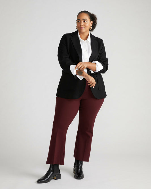 Kidjo Tailored Wool Jacket - Black | Universal Standard