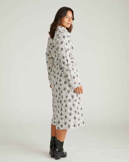 Cooling Stretch Cupro Savannah Dress - Vintage Daydream Print | Universal Standard