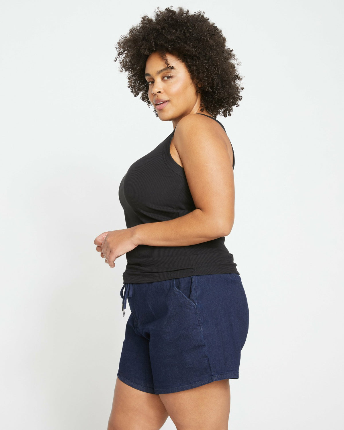 ComfortDenim Marche Shorts - Dark Indigo | Universal Standard