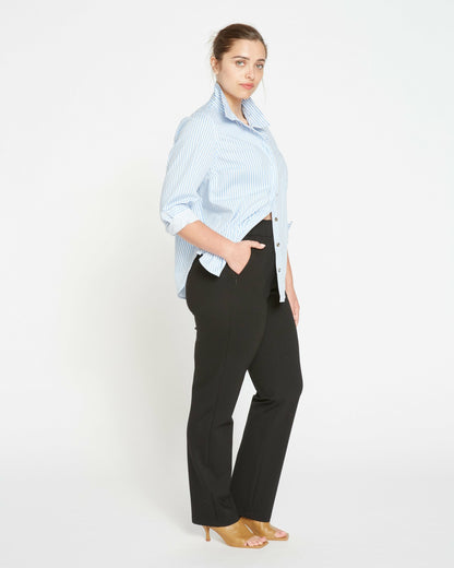 Smart Signature Ponte Pants Long - Black | Universal Standard