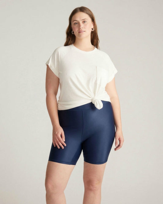 Barely-There Slip Shorts - Navy | Universal Standard