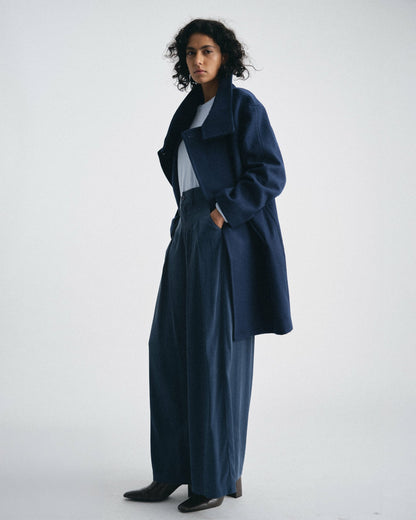 Palais Cooling Cupro Wide Leg Pant - Pageant Blue | Universal Standard