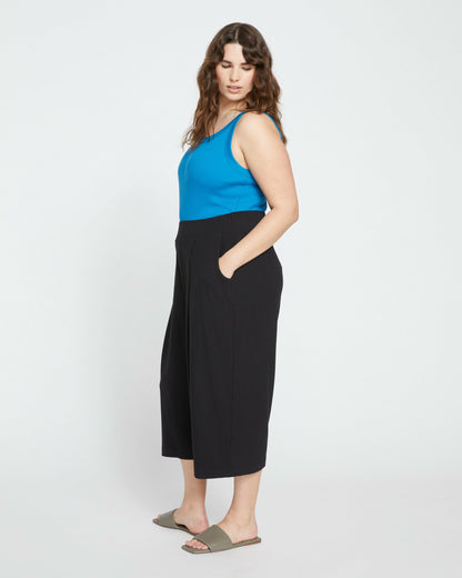 Lotti Jersey Culottes - Black | Universal Standard