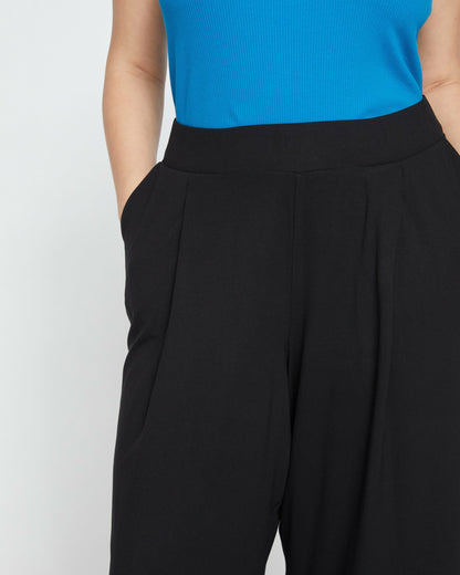 Lotti Jersey Culottes - Black | Universal Standard