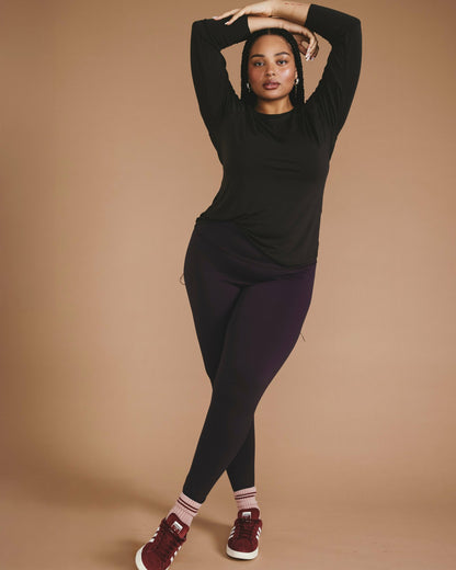 Next-to-Naked Legging - Purple Jewel | Universal Standard
