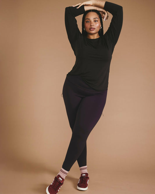 Next-to-Naked Legging - Purple Jewel | Universal Standard