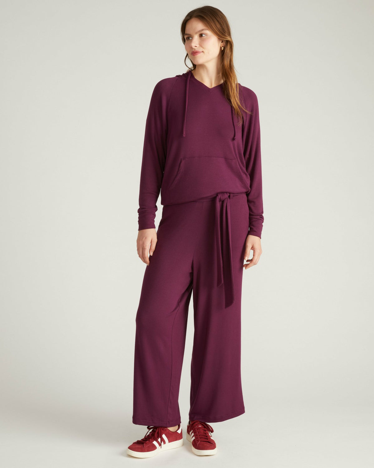 TravelKnit Wide Leg Pants - Gamay | Universal Standard