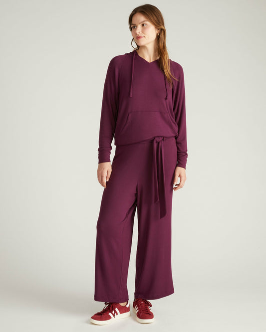TravelKnit Wide Leg Pants - Gamay | Universal Standard
